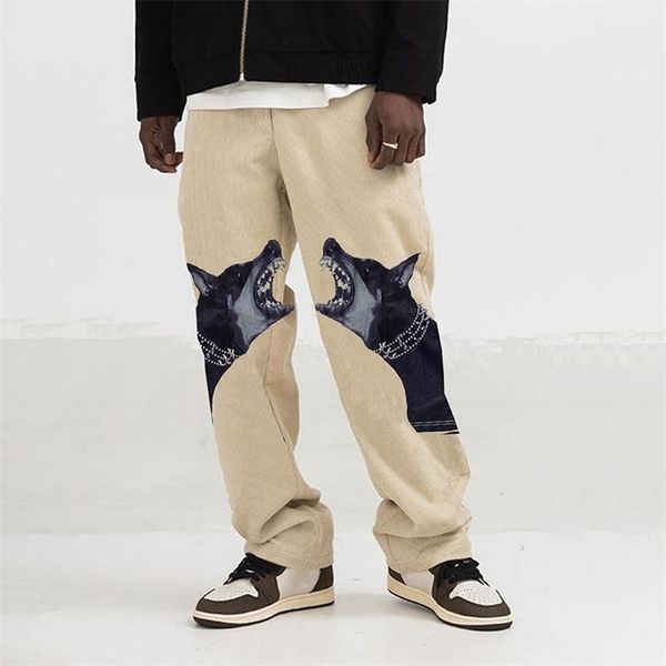 men's pants men's casual loose straight leg pants fashion animal print stylish trousers for shopping daily wear running jogging sp, Black
men's pants men's casual loose straight leg pants fashion animal print stylish trousers for shopping daily wear running jogging sp, Black