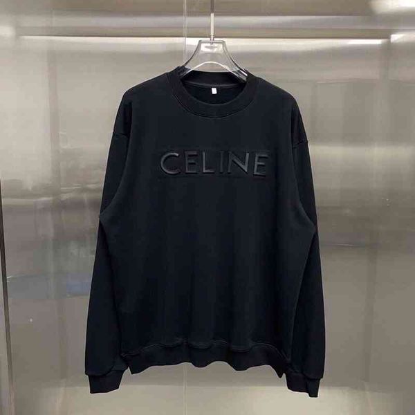 designer hoodies celin's fashion brand sweater new sweater men and women loose casual 3d letters autumn grey round neck, Black
designer hoodies celin's fashion brand sweater new sweater men and women loose casual 3d letters autumn grey round neck, Black