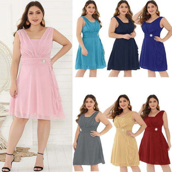european and american large women's dress bridesmaid dress annual toast short, Black;gray
european and american large women's dress bridesmaid dress annual toast short, Black;gray
