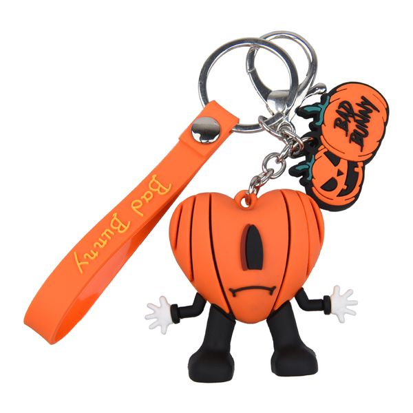 shoe parts accessories new designer bad bunny keychain halloween for decoration karol g promotion gift, White;pink
shoe parts accessories new designer bad bunny keychain halloween for decoration karol g promotion gift, White;pink