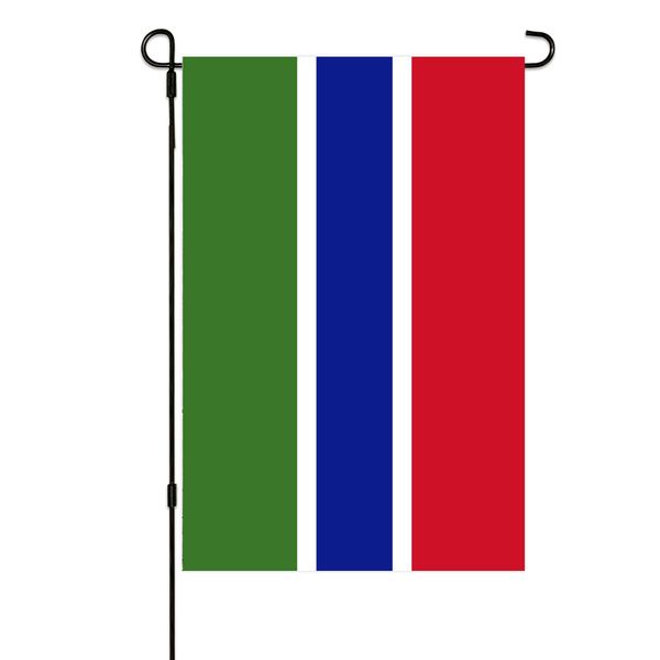 gambia garden flags 30x45cm vertical double sided outdoor welcome banner for yard outdoor decor
gambia garden flags 30x45cm vertical double sided outdoor welcome banner for yard outdoor decor