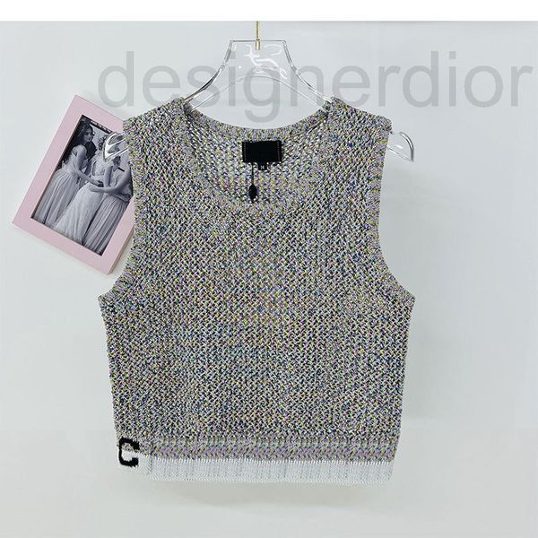 women's knits & tees designer summer and autumn new color letter hook flower hollow out sweater round neck sleeveless short vest sweet, White
women's knits & tees designer summer and autumn new color letter hook flower hollow out sweater round neck sleeveless short vest sweet, White