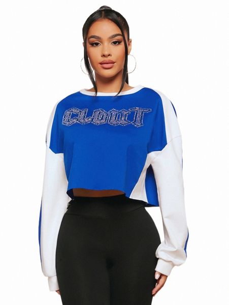 women's hoodies & sweatshirts sxy colorblock letter graphic drop shoulder crop sweatshirt l3d9#, Black
women's hoodies & sweatshirts sxy colorblock letter graphic drop shoulder crop sweatshirt l3d9#, Black