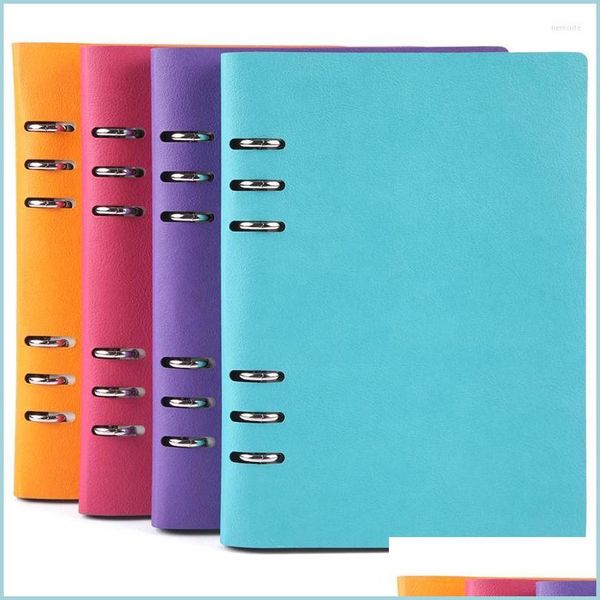 Notepads wholesale Notepads Loose-Leaf Creative Stationery A5 Notebook Soft Leather Customization Removable Binder Office Supplies Diarynotepad Dhing
Notepads wholesale Notepads Loose-Leaf Creative Stationery A5 Notebook Soft Leather Customization Removable Binder Office Supplies Diarynotepad Dhing