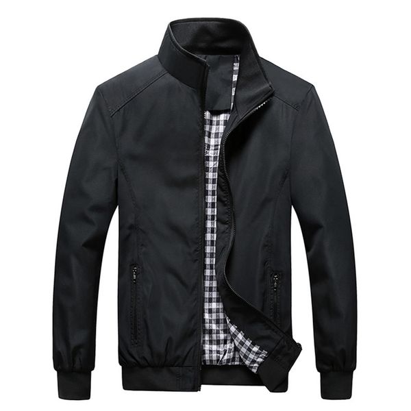men's jackets quality bomber solid casual jacket men spring autumn outerwear mandarin sportswear mens jackets for male coats m-5xl 6xl, Black;brown
men's jackets quality bomber solid casual jacket men spring autumn outerwear mandarin sportswear mens jackets for male coats m-5xl 6xl, Black;brown