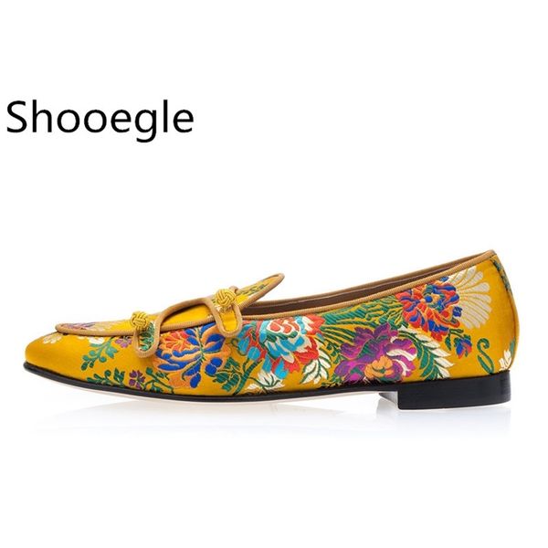 dress shoes men yellow-toned multicolor jacquard canvas matching buttons double-monk loafers floral embroidery casual 220907, Black
dress shoes men yellow-toned multicolor jacquard canvas matching buttons double-monk loafers floral embroidery casual 220907, Black