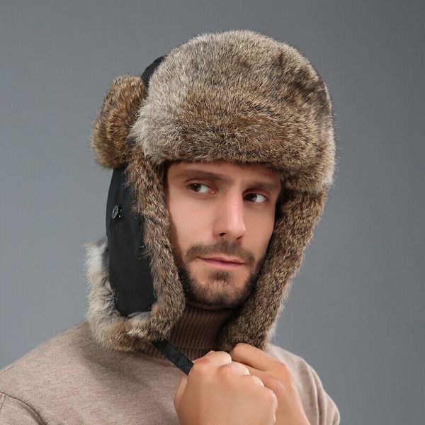 men's real rabbit fur hats women winter warm couples caps earmuffs waterproof, Blue;gray
men's real rabbit fur hats women winter warm couples caps earmuffs waterproof, Blue;gray