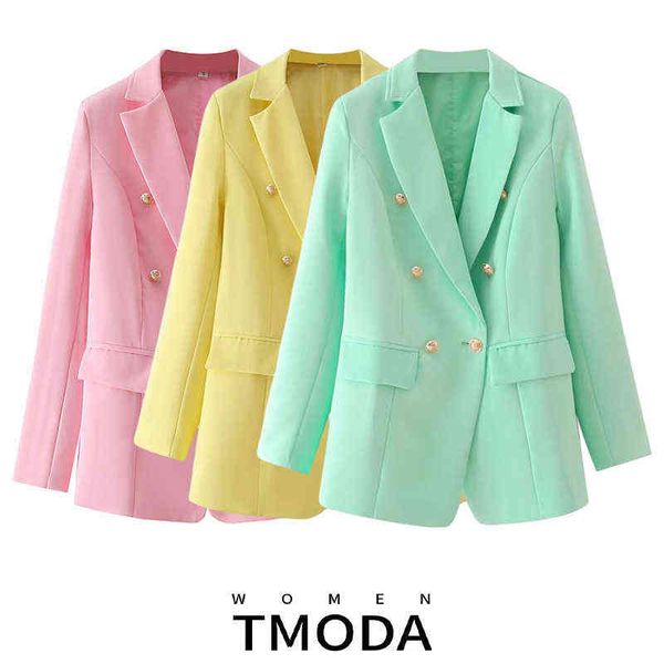 suit tmoda1946 2022 autumn elegant women pink buttons blazers female casual lon, White;black
suit tmoda1946 2022 autumn elegant women pink buttons blazers female casual lon, White;black