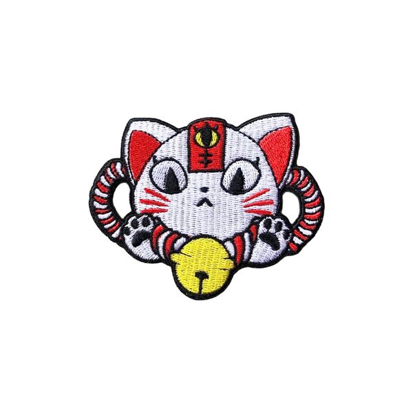 shrine cat sewing notions cartoon embroidery iron on patches for clothing shirts bags animal patch, Black
shrine cat sewing notions cartoon embroidery iron on patches for clothing shirts bags animal patch, Black