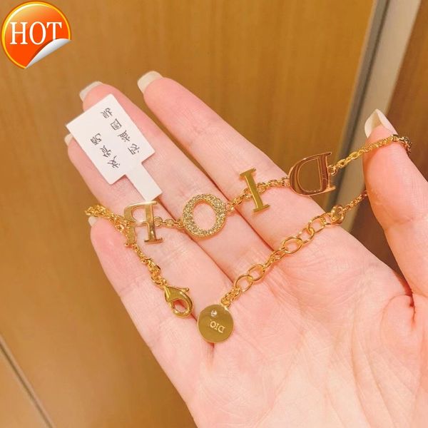 d family di family's new bracelet cd letter diamond inlaid simple bracelet necklace with high sense of fashion and versatile factory di, Black
d family di family's new bracelet cd letter diamond inlaid simple bracelet necklace with high sense of fashion and versatile factory di, Black