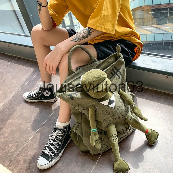 designer basketball school cute cartoon frog backpack mens womans tote shoulder handbag messenger fashion student leisure canvas new trendy
designer basketball school cute cartoon frog backpack mens womans tote shoulder handbag messenger fashion student leisure canvas new trendy