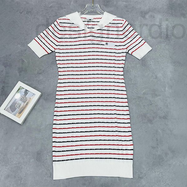 women's knits & tees designer family stripe navy style v-neck short sleeve knitted dress simple and casual waist closed thin women, White
women's knits & tees designer family stripe navy style v-neck short sleeve knitted dress simple and casual waist closed thin women, White