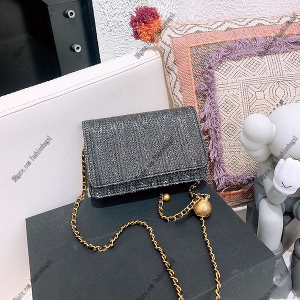 2021woc women linen luxury designer bag classic flap braided small golden ball chain fashion messenger shoulder bag trend card holder wallet
2021woc women linen luxury designer bag classic flap braided small golden ball chain fashion messenger shoulder bag trend card holder wallet