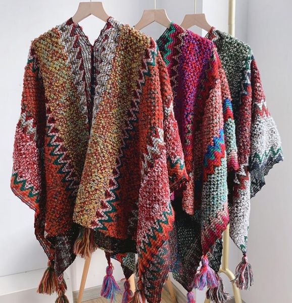 women's knitted shawl wrap poncho vintage pattern cape cardigan sweater open front for spring fall winter plus size, Black
women's knitted shawl wrap poncho vintage pattern cape cardigan sweater open front for spring fall winter plus size, Black