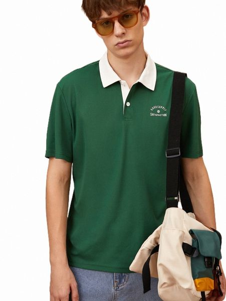 men's polos men letter graphic contrast collar polo shirt f9mc#, White;black
men's polos men letter graphic contrast collar polo shirt f9mc#, White;black