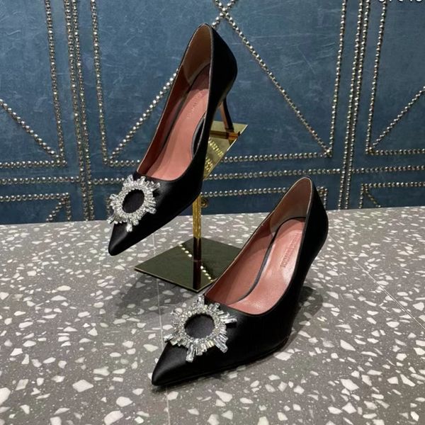 muaddi begum amina new shoes for women genuine leather super high thin heels spring autumn luxury designer female shoes pumps footwear7cm jn, Black
muaddi begum amina new shoes for women genuine leather super high thin heels spring autumn luxury designer female shoes pumps footwear7cm jn, Black