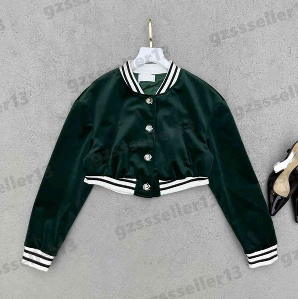 womens jacket green gold velvet jacket fashion brand multicolor striped webbing crew neck long sleeves jackets designer women clothing 0912, Black;brown
womens jacket green gold velvet jacket fashion brand multicolor striped webbing crew neck long sleeves jackets designer women clothing 0912, Black;brown