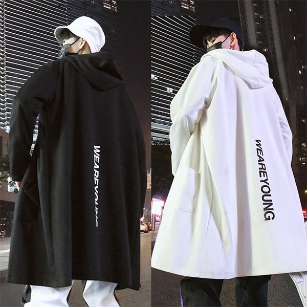 men's trench coats spring and autumn long windbreaker men's thin coat trend korean slim jacket coat 220906, Tan;black
men's trench coats spring and autumn long windbreaker men's thin coat trend korean slim jacket coat 220906, Tan;black