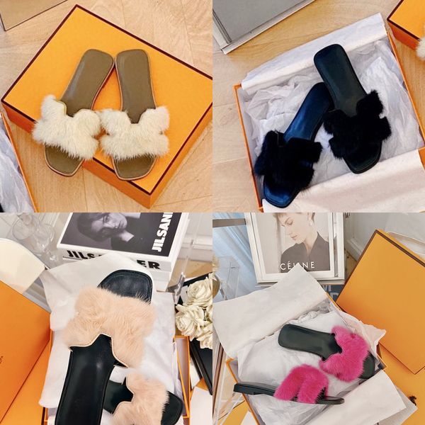 designer soft sheepskin slides slippers women woolskin h sandal with rubber sole fur winter flat plush mink flip flops 35-40, Black
designer soft sheepskin slides slippers women woolskin h sandal with rubber sole fur winter flat plush mink flip flops 35-40, Black