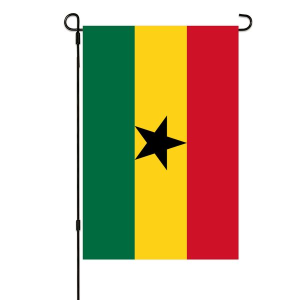ghana garden flags 30x45cm vertical double sided outdoor welcome banner for yard outdoor decor
ghana garden flags 30x45cm vertical double sided outdoor welcome banner for yard outdoor decor