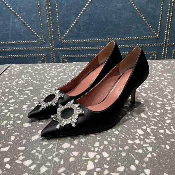 begum amina muaddi new shoes for women genuine leather super high thin heels spring autumn luxury designer female shoes pumps footwear7cm hp, Black
begum amina muaddi new shoes for women genuine leather super high thin heels spring autumn luxury designer female shoes pumps footwear7cm hp, Black
