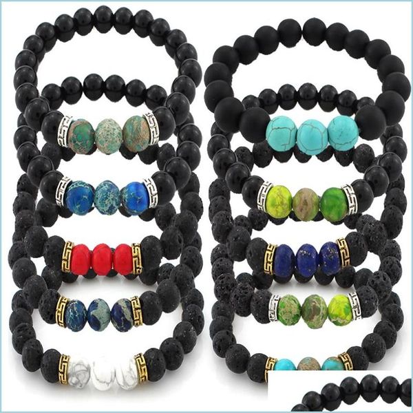 charm bracelets natural lava stone bracelet 7 chakra yoga beads bangle jewelry essential oil diffuser bracelets for men dhseller2010 dhvpv, Golden;silver
charm bracelets natural lava stone bracelet 7 chakra yoga beads bangle jewelry essential oil diffuser bracelets for men dhseller2010 dhvpv, Golden;silver