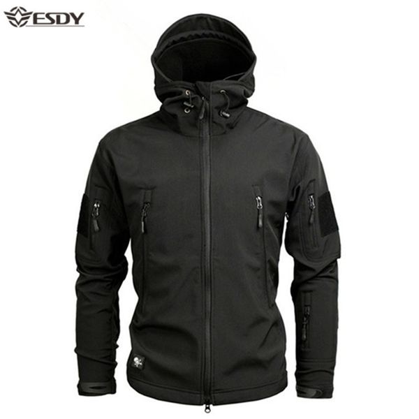 men's jackets shark soft shell military tactical jacket men waterproof warm windbreaker us army clothing winter big size men camouflage, Black;brown
men's jackets shark soft shell military tactical jacket men waterproof warm windbreaker us army clothing winter big size men camouflage, Black;brown