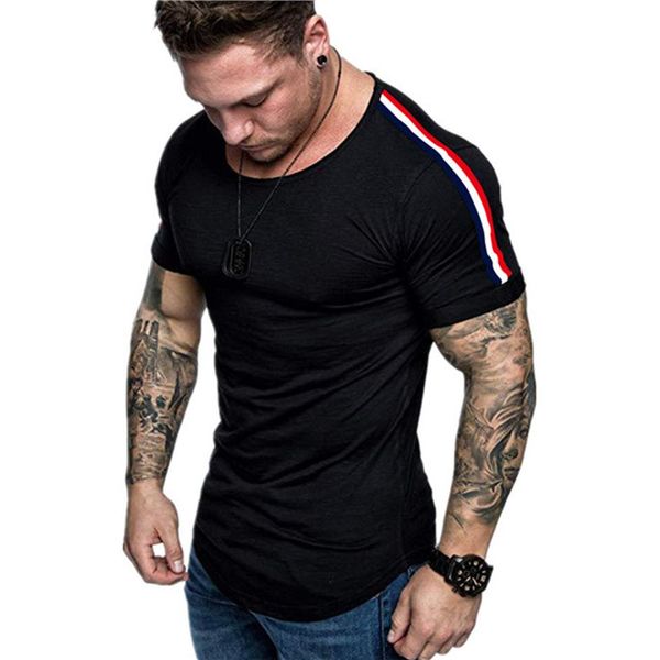 mens summer slim fit tshirt crew neck short sleeve men clothing casual bresthable panelled tees2632, White;black
mens summer slim fit tshirt crew neck short sleeve men clothing casual bresthable panelled tees2632, White;black