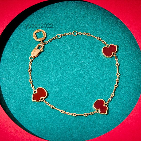 bangle 2022 new three gourd bracelet women's s925 silver fashion temperament high-grade red agate jewelry, Black
bangle 2022 new three gourd bracelet women's s925 silver fashion temperament high-grade red agate jewelry, Black