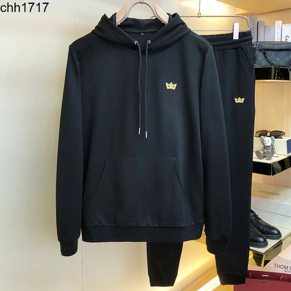 tracksuits roman cotton casual sports suit men's fashion sweater hooded cover head double ff home two-piece set large size fashion, Gray
tracksuits roman cotton casual sports suit men's fashion sweater hooded cover head double ff home two-piece set large size fashion, Gray
