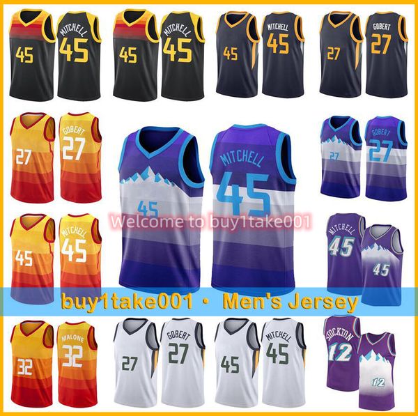 mens size s-xxl basketball jerseys rudy 45 mitchell mens shirts karl 32 malone 27 rudy donovan gobert, Black;red
mens size s-xxl basketball jerseys rudy 45 mitchell mens shirts karl 32 malone 27 rudy donovan gobert, Black;red