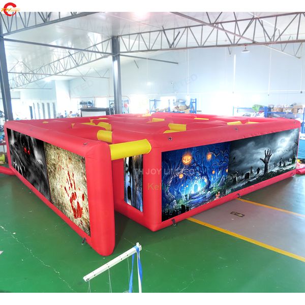 outdoor activities scary skull printing halloween inflatable maze tag arena game for sale
outdoor activities scary skull printing halloween inflatable maze tag arena game for sale