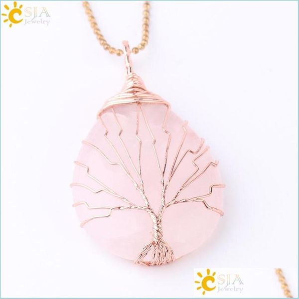 pendant necklaces tree of life necklace pendant gold color wire wrap natural stone gem pink quartz tiger eye green aventurin vipjewel dh3jl, Silver
pendant necklaces tree of life necklace pendant gold color wire wrap natural stone gem pink quartz tiger eye green aventurin vipjewel dh3jl, Silver