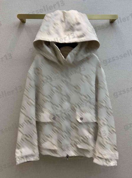 designer womens jacket jacquard pattern logo jacket fashion brand hooded zip trench coat luxury jackets women clothing 0912, Black;brown
designer womens jacket jacquard pattern logo jacket fashion brand hooded zip trench coat luxury jackets women clothing 0912, Black;brown