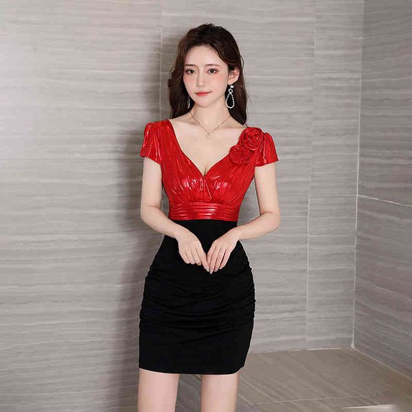 luxury party dresses temperament celebrity dign shorts deep v night technician waist slim hip wrap dresses, Black
luxury party dresses temperament celebrity dign shorts deep v night technician waist slim hip wrap dresses, Black