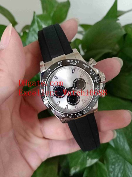 5 colors bp factory wristwatches 40 mm chronograph working 7750 movement 116519 116515 116518 ceramic bezel stainless steel sapphire glass m, Slivery;brown
5 colors bp factory wristwatches 40 mm chronograph working 7750 movement 116519 116515 116518 ceramic bezel stainless steel sapphire glass m, Slivery;brown