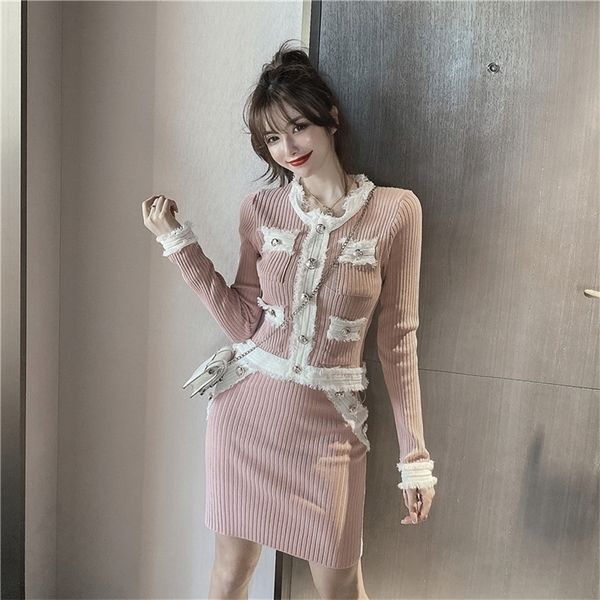 two piece dress tassel trim knitted skirt suits women contrast color pullover sweater crop slim mini skirts set female elegant 220906, White
two piece dress tassel trim knitted skirt suits women contrast color pullover sweater crop slim mini skirts set female elegant 220906, White