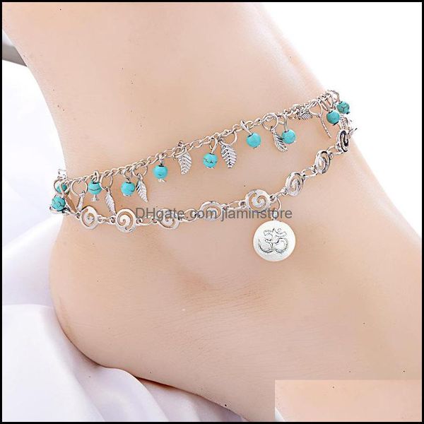 anklets leaf anklet bracelet layered boho style metal beach sea hawaii lady romantic drop delivery 2021 jewelry dhseller2010 dhq9n, Red;blue
anklets leaf anklet bracelet layered boho style metal beach sea hawaii lady romantic drop delivery 2021 jewelry dhseller2010 dhq9n, Red;blue