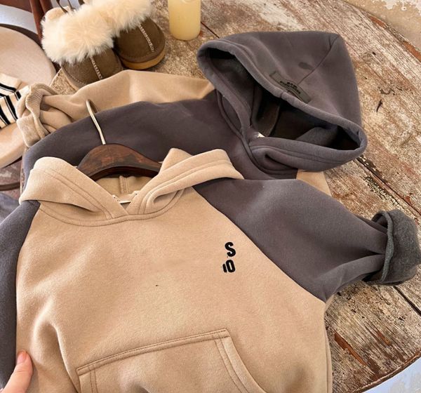 designer kids letter sweatshirt boys hooded patchwork color long sleeve pullover autumn children sports casual jumper q8400, Black
designer kids letter sweatshirt boys hooded patchwork color long sleeve pullover autumn children sports casual jumper q8400, Black