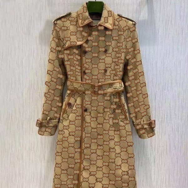 women's trench coats autumn womens trench coats luxury women windbreaker body letter print jacket loose belt female casual long trenchs, Tan;black
women's trench coats autumn womens trench coats luxury women windbreaker body letter print jacket loose belt female casual long trenchs, Tan;black