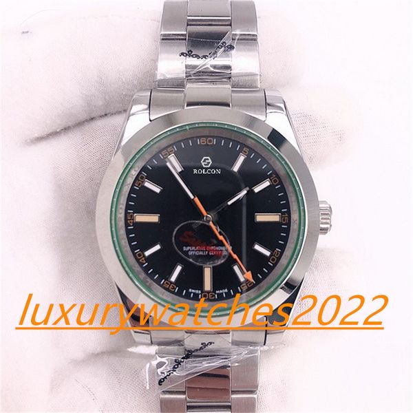 super quality watch v5 116400 40mm black dial automatic mechanical 2813 movement self-winding stainless steel sapphire glass wristwatch, Slivery;brown
super quality watch v5 116400 40mm black dial automatic mechanical 2813 movement self-winding stainless steel sapphire glass wristwatch, Slivery;brown