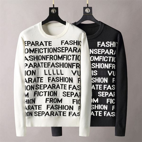 2022 winter fashion classic designer sweaters mens for men women casual all-match round neck long sportswear letter famous sweater jumper, White;black
2022 winter fashion classic designer sweaters mens for men women casual all-match round neck long sportswear letter famous sweater jumper, White;black