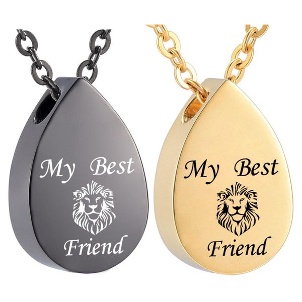 stainless steel water droplets urns necklace cremation urn pendant pet lion with heart pendant memorial keepsake jewelry, Silver
stainless steel water droplets urns necklace cremation urn pendant pet lion with heart pendant memorial keepsake jewelry, Silver