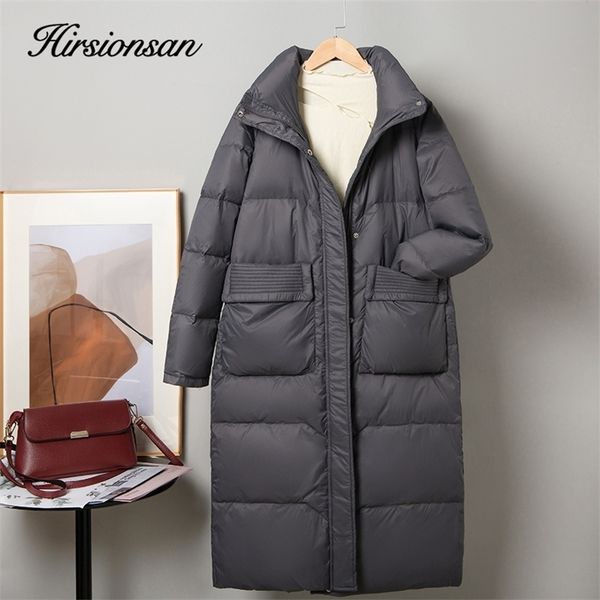 womens down parkas hirsionsan winter thick long lightweight jacket women sleeve loose overcoat clothing casual 90%white duck 220906, Black
womens down parkas hirsionsan winter thick long lightweight jacket women sleeve loose overcoat clothing casual 90%white duck 220906, Black