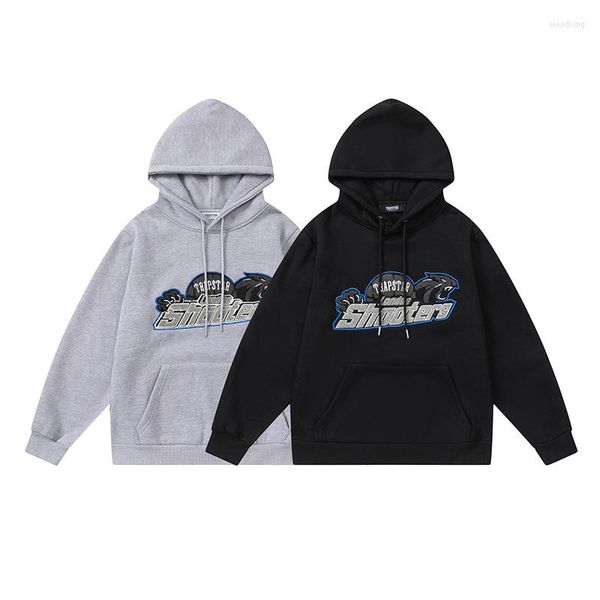 men's hoodies sweatshirts trapstar london fleece thick hoodie men woman blue tiger towel embroidery shooters pullovers hooded sweatshi, Black
men's hoodies sweatshirts trapstar london fleece thick hoodie men woman blue tiger towel embroidery shooters pullovers hooded sweatshi, Black