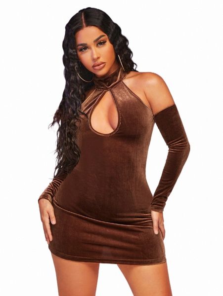 casual dresses sxy cold shoulder cut out front velvet bodycon dress u5x2#, Black;gray
casual dresses sxy cold shoulder cut out front velvet bodycon dress u5x2#, Black;gray
