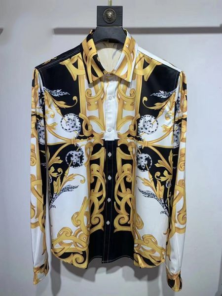 2022 mens designer beautiful printing shirts - us size shirts - wonderful mens designer long sleeve shirts, White;black
2022 mens designer beautiful printing shirts - us size shirts - wonderful mens designer long sleeve shirts, White;black