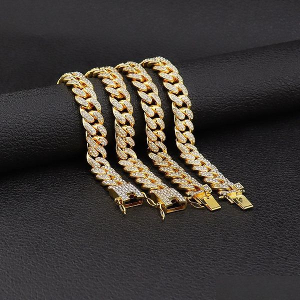 other bracelets hip hop chunky gold plated cuban link bracelet men rapper fl rhinestone bangle personalized bling bangles q2 lulubaby dhbtv, Golden;silver
other bracelets hip hop chunky gold plated cuban link bracelet men rapper fl rhinestone bangle personalized bling bangles q2 lulubaby dhbtv, Golden;silver