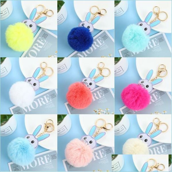 keychains cute animal fluffy keychains soft rabbit pompoms keyring holder faux fur ball keychain for women girls jewelry p bdejewelry dhqap, Silver
keychains cute animal fluffy keychains soft rabbit pompoms keyring holder faux fur ball keychain for women girls jewelry p bdejewelry dhqap, Silver