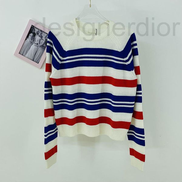 women's knits & tees designer summer round neck pullover thin long sleeve sweater contrast stripe loose fashion t-shirt female a3y3, White
women's knits & tees designer summer round neck pullover thin long sleeve sweater contrast stripe loose fashion t-shirt female a3y3, White